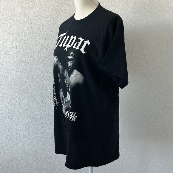 NWOT 100% Cotton Tupac "All Eyez on Me" Tee - Picture 4 of 6